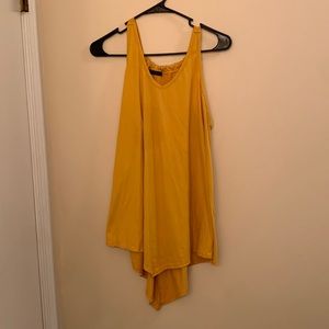 Yellow tank top